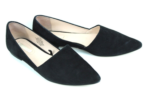 Ballerinas slipper suede - h&m,