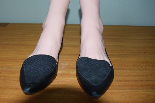 Loafer ballerinas schwarz - loafer,,