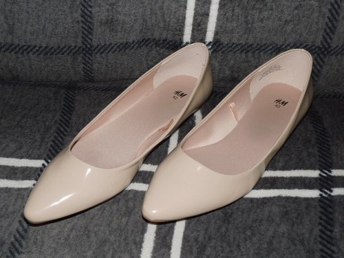 Ballerinas lack beige - beige, gr