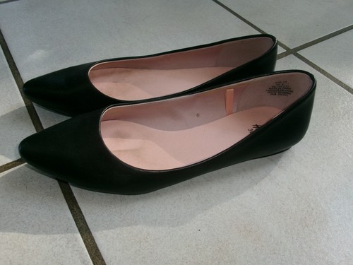 Ballerinas schwarz gr 39 - schwarz, gr.39