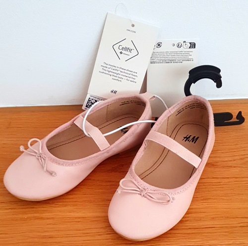 Ballerinas mädchen rosa - h&m,